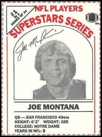 1 Joe Montana